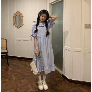 Short-sleeve Top / Spaghetti Strap Dress