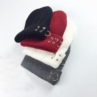 Ring Accent Beanie