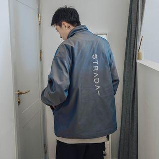 Reflective Lettered Jacket