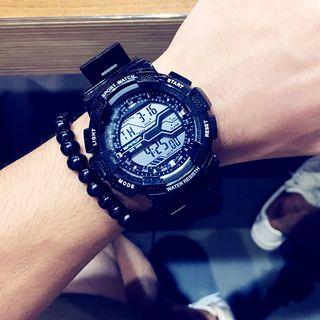 Rubber Strap Sports Watch