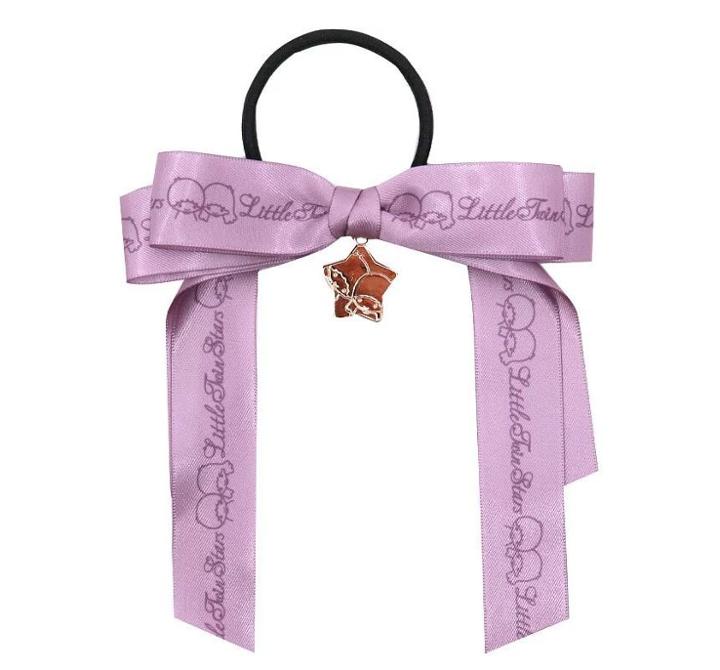 Sanrio Little Twin Stars Ribbon Bow Hair Tie 1 Pc
