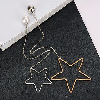 Star Non-matching Threader Earring