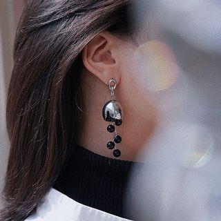 Fringed Flower Drop Earring