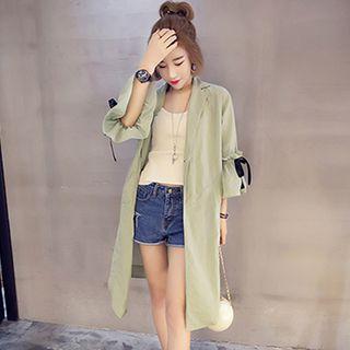 Bell-sleeve Long Jacket