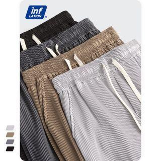 Pleated Loose Sweatpants