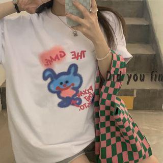 Short-sleeve Oversized Top