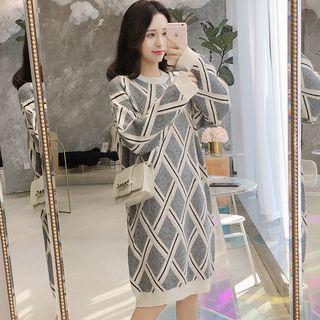 Plaid Sweater Dress