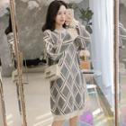 Plaid Sweater Dress