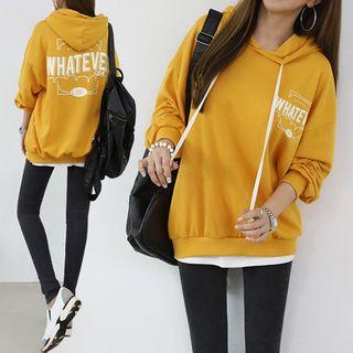 Whatever Lettered Hoodie