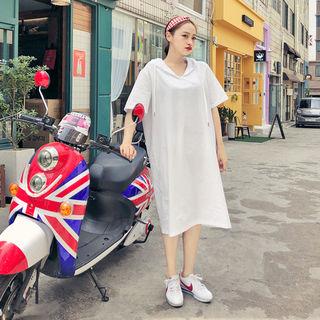 Over-fit Hoodie Dress