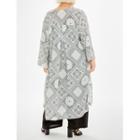 Paisley Long Cover-up Cardigan