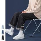 Astronaut Print Loose Fit Jeans