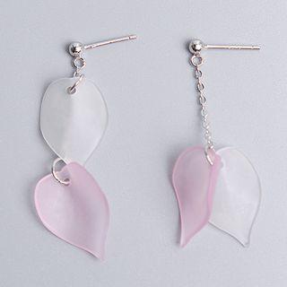 Leaves Sterling Silver Non-matching Earring