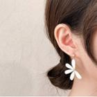 Flower Alloy Dangle Earring 1 Pair - Eh1159 - Stud Earrings - White - One Size