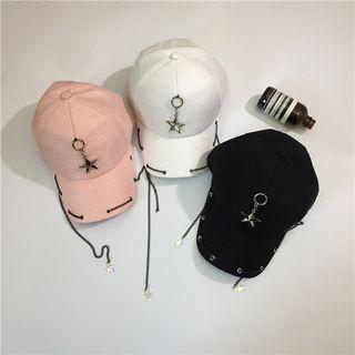 Star Accent Baseball Cap