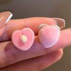 Peach Earring/clip-on Earring Peach - One Size