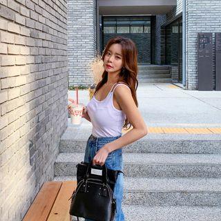 Double Spaghetti-strap Camisole Top