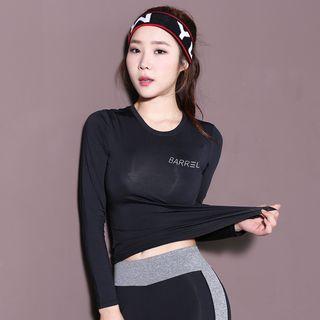 Sport Lettering Long-sleeve T-shirt
