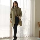 High-neck Faux-fur Lined Parka