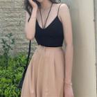 Spaghetti Strap Top / Wide-lg Pants