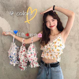 Fruit Print Camisole Top