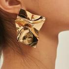 Alloy Geometric Ear Stud