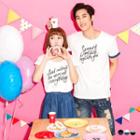Short-sleeve Texed Graphic T-shirt