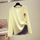 Avocado Print Long-sleeve T-shirt