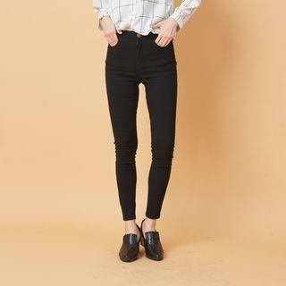 Single Button Skinny Pants