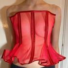 See Through Corset Top