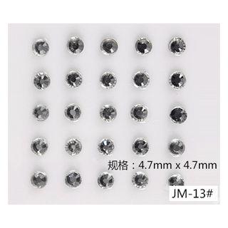 Diy Metallic Nail Art Decoration (jm-13) 1 Set