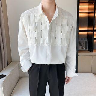 Woven Panel Shirt