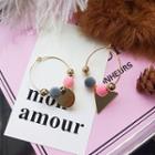 Bobble Hoop Earring