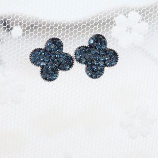 925 Sterling Rhinestone Stud Earring