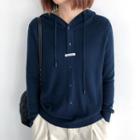 Hooded Plain Sweater