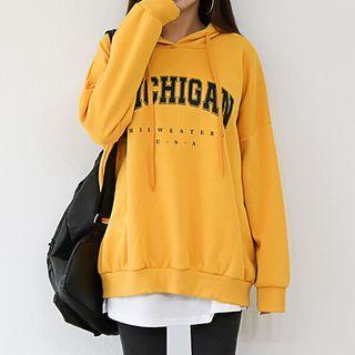 Michigan Varsity Letter Hoodie