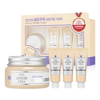 Holika Holika - Skin & Good Cera Super Cream Original Set: Cream 60ml + 20ml X 3 4pcs