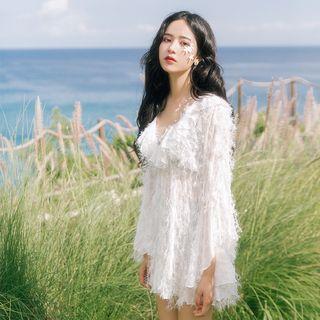 Set: Velvet Bikini + Cover-up Dress