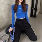 Long-sleeve Knit Top / Spaghetti Strap Top / Harem Sweatpants