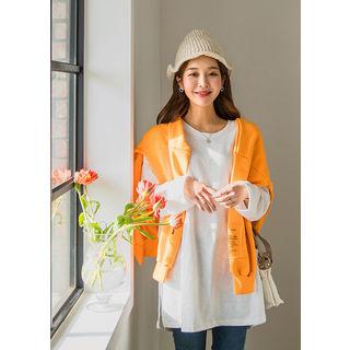 Tall Size Boxy Long-sleeve T-shirt