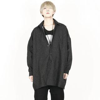 Oversized Striped Jacket