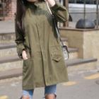 Epaulette Zip-up Safari Jacket