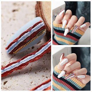 Fabric Nail Art Decoration
