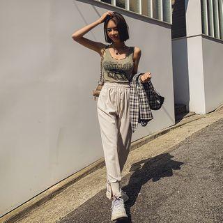 Zip-side Jogger Pants