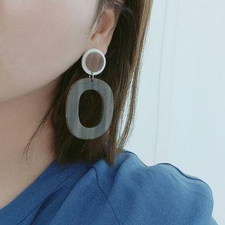 Patterned Drop Earring / Ear Cuff