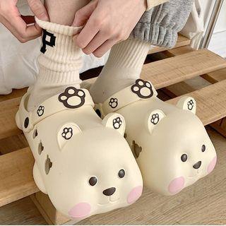 Cartoon Bear Slippers