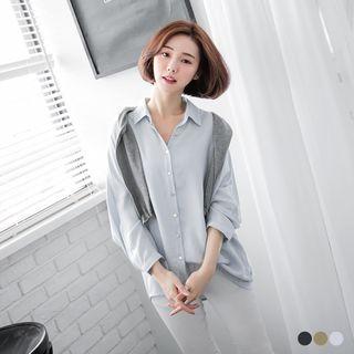 Dolman Sleeved Blouse