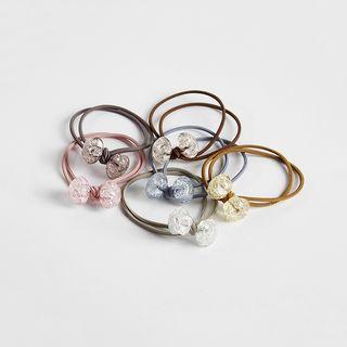 Acetate Bead Hair Tie
