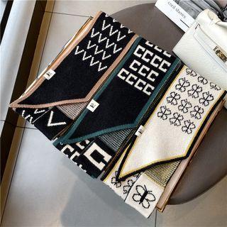 Patterned Knit Scarf (various Designs)