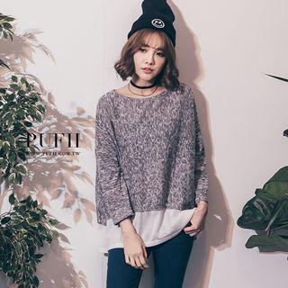 Mock Teo-pieces Long Top